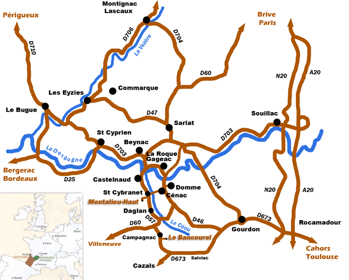Plan du Périgord